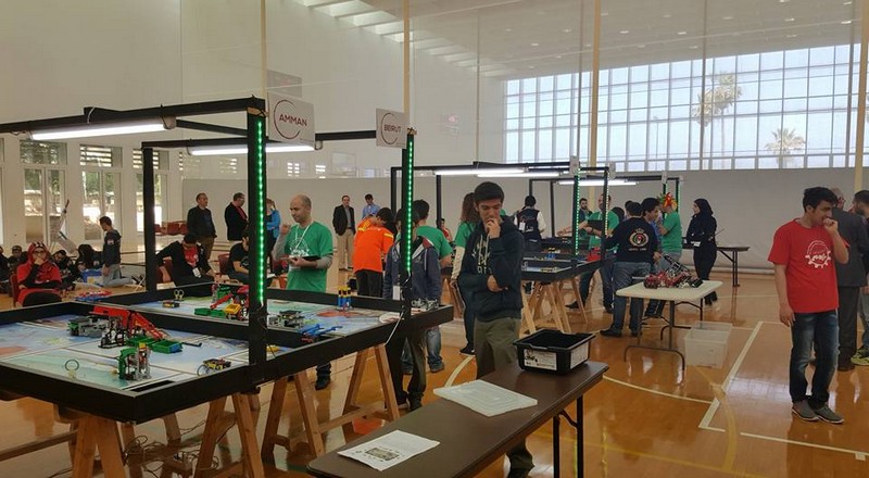 Open Arab Robotics Competition IX OARC9 Activities Finalized on March 27 2016 in Beirut